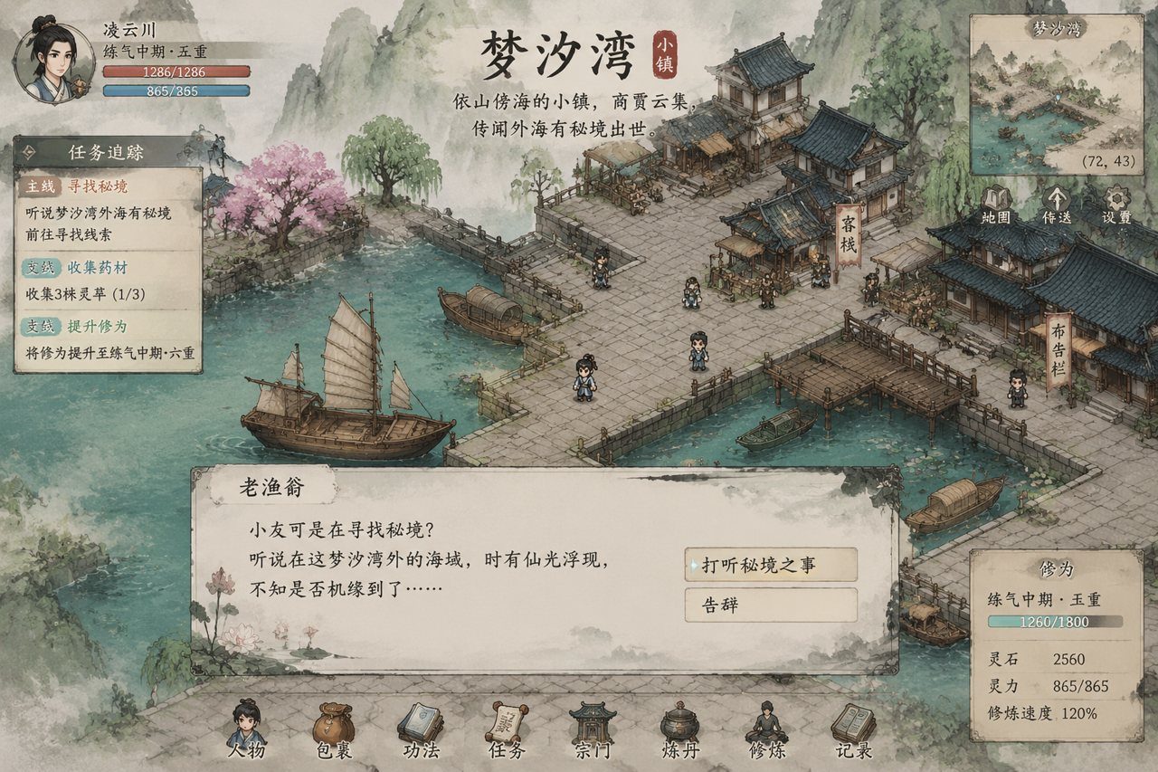谪仙索欢录 体验版 资料图 4