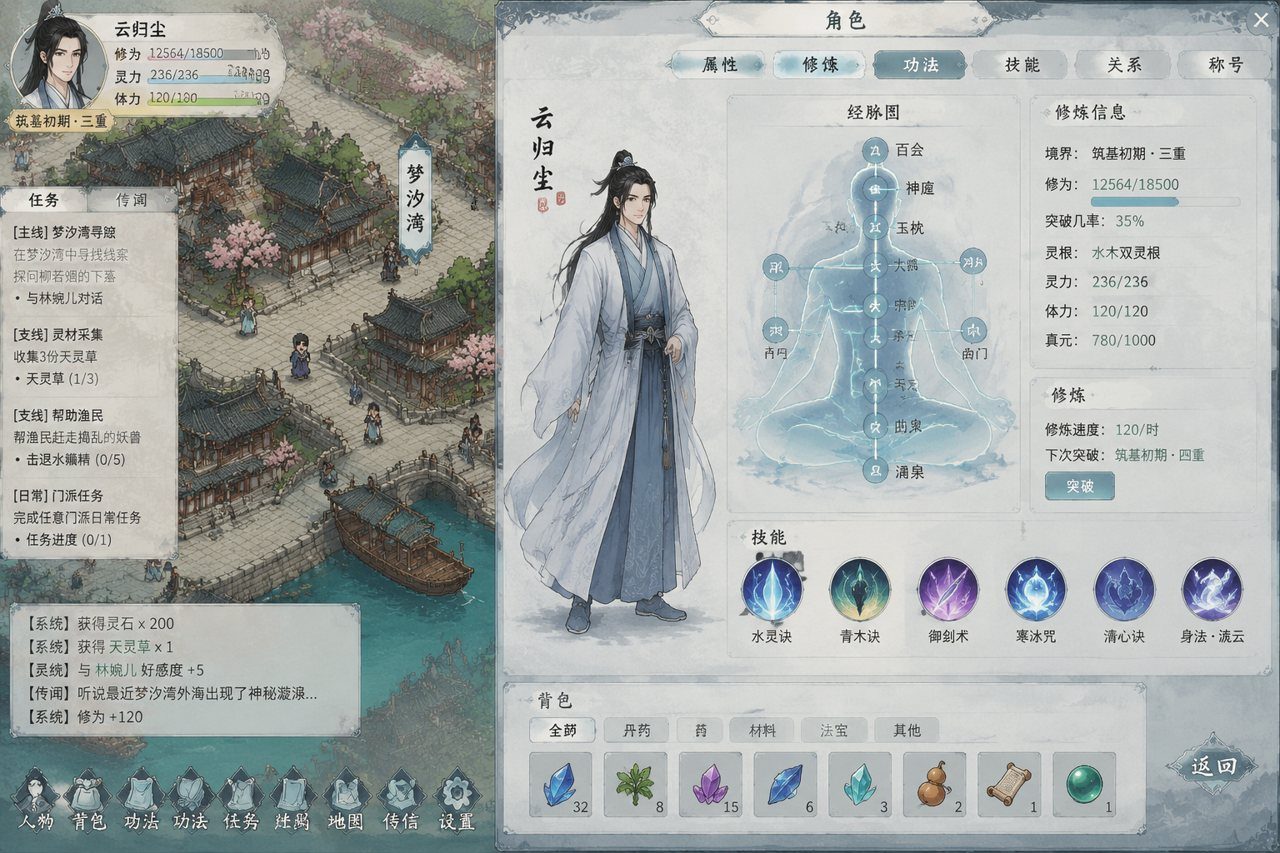 谪仙索欢录 版本内容 画面 5