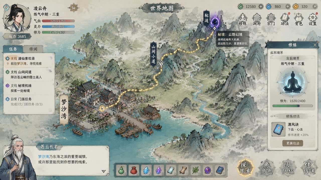 谪仙索欢录 国风仙侠 展示图 8