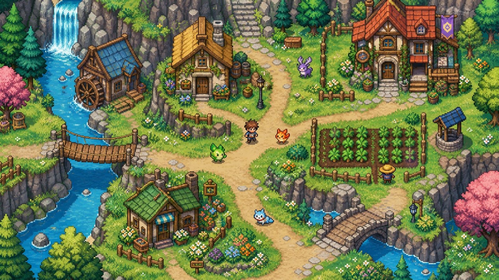 精灵谷物语SpiritValley版 剧情互动 玩法截图 2